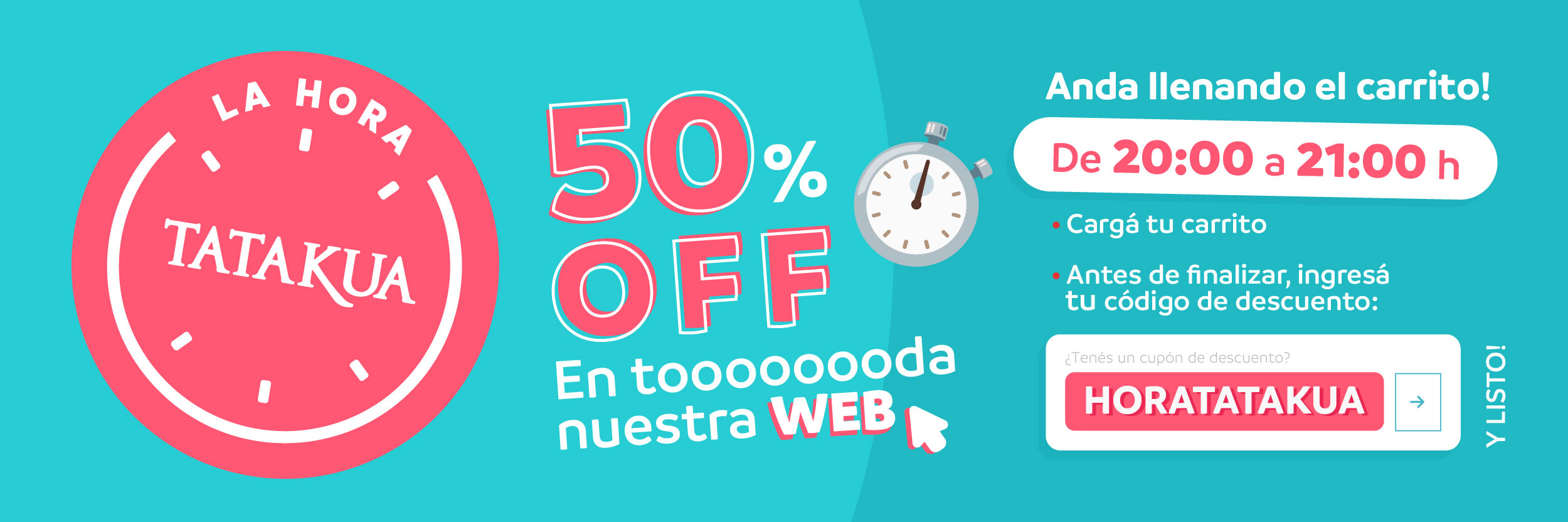 LA HORA TATAKUA DE 20:00 A 21:00 HS